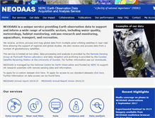Tablet Screenshot of neodaas.ac.uk